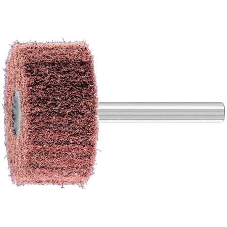 1-1/2" x 3/4" POLINOX Mtd. Flap Wheel - 1/4" Shank - PNL Type - 180 Grit