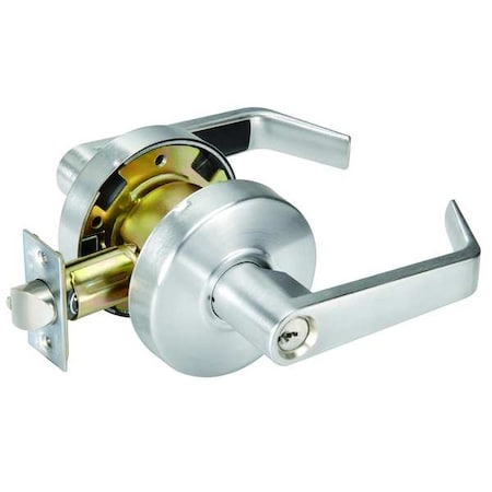 Lever Lockset, Mechanical, Entrance