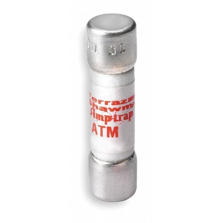 Midget Fuse, Fast-Acting, 35A, 600V AC, Non-Indicating, 10kA at 600V AC