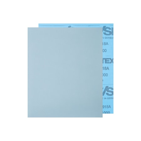 9" x 11" Abrasive Sheet - Paper Backed - Silicon Carbide - 1000 Grit