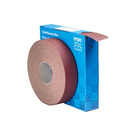 2" Shop Roll - Resin/Resin Heavy Duty - 50 Yard Roll - Aluminum Oxide - 80 Grit