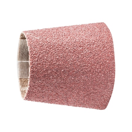 1-1/8" x 7/8" x 2-3/16" Spiral Band - Tapered Type, Aluminum Oxide 80 Grit