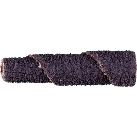 3/8" x 1-1/2" Cartridge Roll, 1/8" AH - Full Taper, Aluminum Oxide 60 Grit