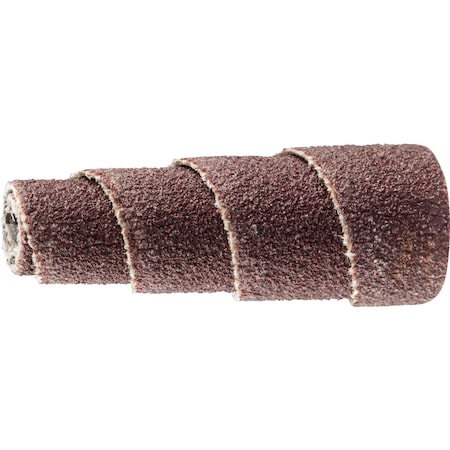 3/8" x 1" Cartridge Roll, 1/8" AH - Full Taper, Aluminum Oxide 120 Grit