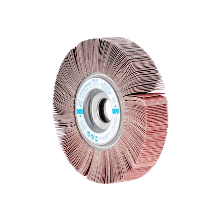 6" x 1" Unmounted Flap Wheel - 1" A.H. - Aluminum Oxide - 120 Grit