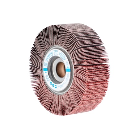 6" x 2" Unmounted Flap Wheel - 1" A.H. - Aluminum Oxide - 40 Grit