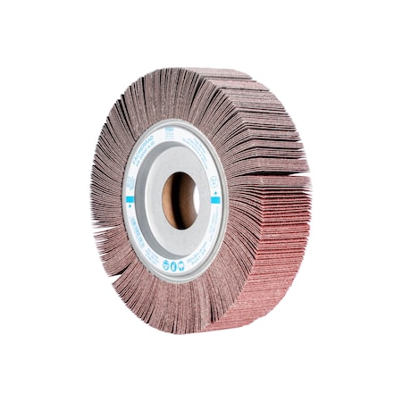 8" x 2" Unmounted Flap Wheel - 1-3/4" A.H. - Aluminum Oxide - 60 Grit