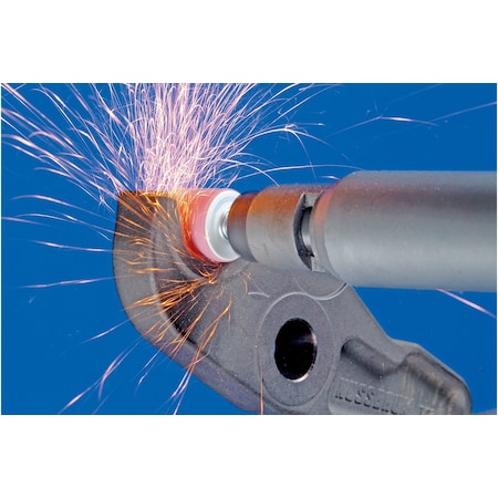 W222 Vitrified Mounted Point 1/4" Shank - Aluminum Oxide 60 Grit STEEL EDGE