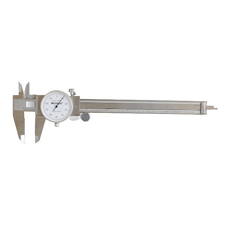 Dial Caliper,0-6 In,1 5/8 In Jaw