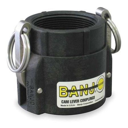 4" Female Coupler x FNPT Cam Lever Coupling
