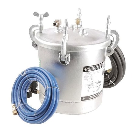 Paint Tank,2 1/2 Gal,Galvanized Steel