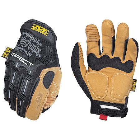 Impact Gloves,2XL,Black,PR