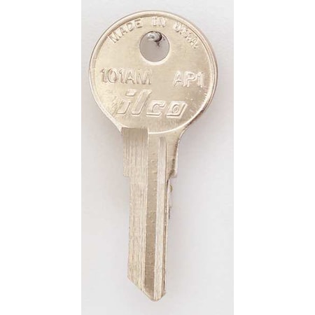 Key Blank,Brass,Type AP1,6 Pin,PK10