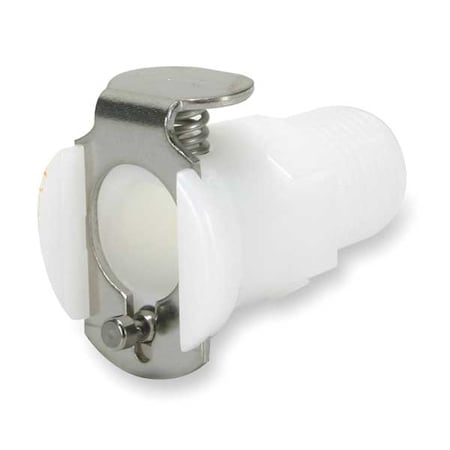 Inline Coupler, Acetal, Straight-Through