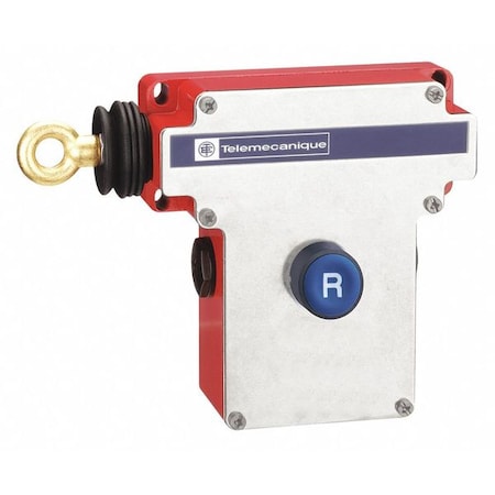 Cable Pull Switch,10A,Left,1NO+1NC