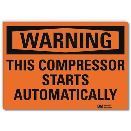 Security Sign, 7 in Height, 10 in Width, Reflective Sheeting, Vertical Rectangle, English
