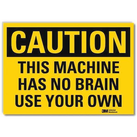 Safety Sign, 5 in H, 7 in Width, Reflective Sheeting, Horizontal Rectangle, English, U4-1710-RD_7X5