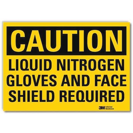 Safety Sign,Load Capacity,5in.H