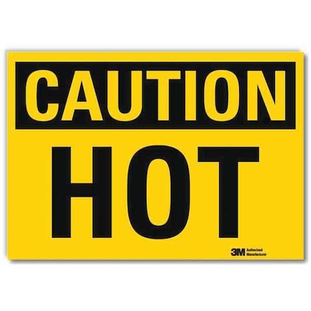 Safety Sign, 5 in H, 7 in Width, Reflective Sheeting, Horizontal Rectangle, English, U4-1424-RD_7X5