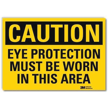 Safety Sign, 10 in Height, 14 in Width, Reflective Sheeting, Horizontal Rectangle, English