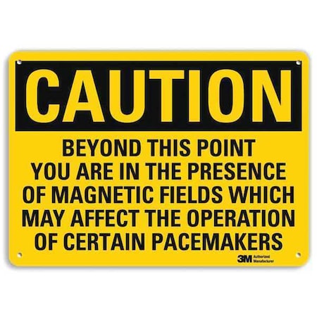 Safety Sign, 7 in Height, 10 in Width, Aluminum, Vertical Rectangle, English, U4-1085-RA_10X7