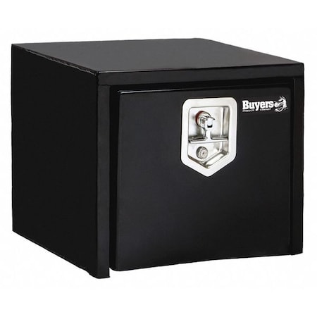 Truck Box, Underbody, Steel, 24"W, Black, 8.0 cu. ft.
