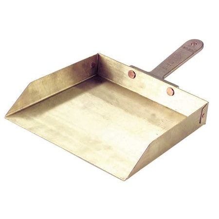 Hand Held Dust Pan,Nickel/Alum./Bronze