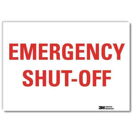 Safety Decal,Reflective Vinyl,5inHx7inW, U7-1140-RD_7X5