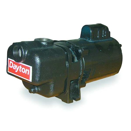 Centrifugal Pump, 3/4 hp, 115/230V AC, 1 Phase, 82 ft Max Head