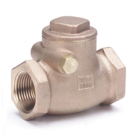 1" FNPT Bronze Swing Check Valve