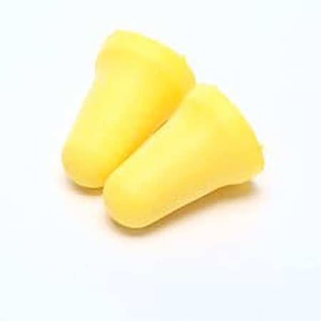 E-A-R E-Z-Fit Disposable Foam Ear Plugs, Bell Shape, 28 dB, Yellow, 200 PK