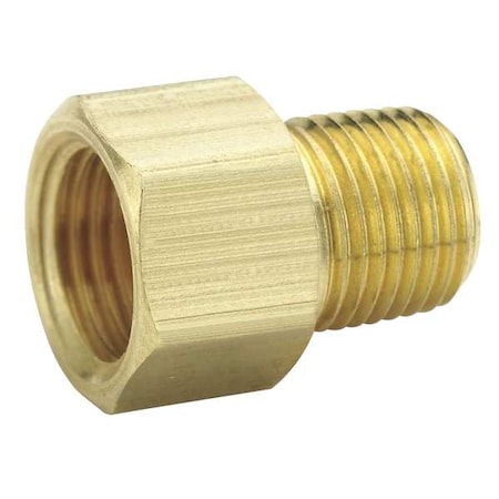 1/8" MNPS x 1/4" Flare Brass Connector 10PK