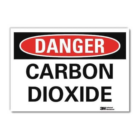 Danger Sign, 7 in H, 10 in W,Vertical Rectangle, English, U3-1148-RD_10X7
