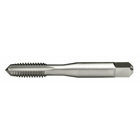 Straight Flute (Hand) Straight Flute Hand Tap, #10-32, Plug, UNF, High Speed Steel, 4