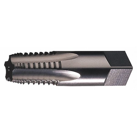 Pipe Tap, 1/2"-14, Semi-Bottoming, 5 Flutes, NPT