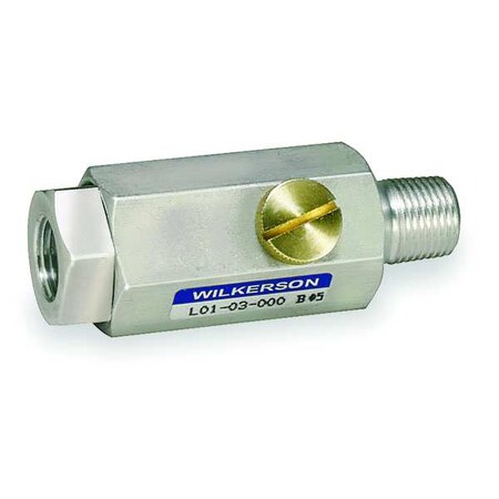 In-Line Air Lubricator,3/8 In,38.1 cfm