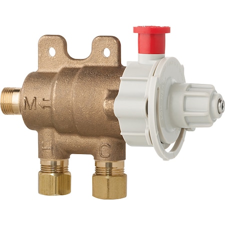 Mixing Valve,4.6 gpm,3-1/2" H,4-7/8" W