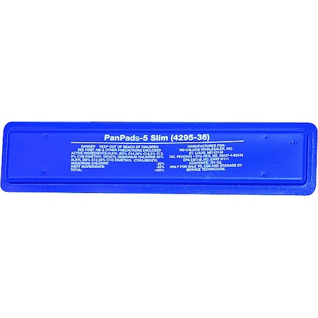 Condensate Pan Treatment,Solid,Blue
