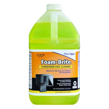 Condenser Coil Cleaner,1 gal.,Yellow