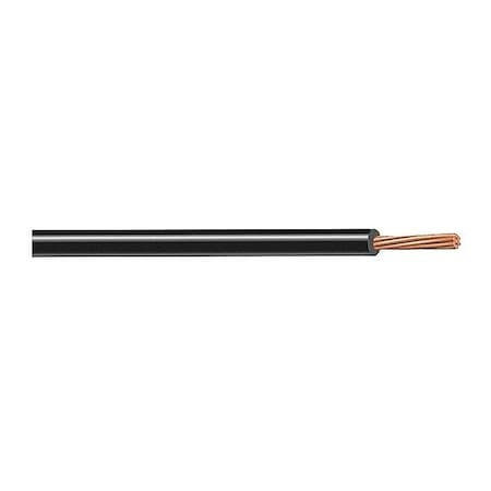 CSA TR-64 (UL 1007, 1569), Hookup Wire, Tinned Copper, 20 AWG, Black, Stranded, 100 ft