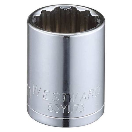 1/2 in Drive, 22mm Torx(R) Metric Socket, 12 Points