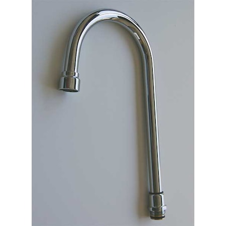Spout,Brass,Fits Speakman