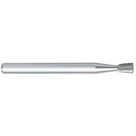 Carbide Bur,3mm Cut Dia.,RH Cut