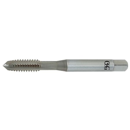 Straight Flute Hand Tap, 1/4"-20, Bottoming, 4 Flutes, UNC