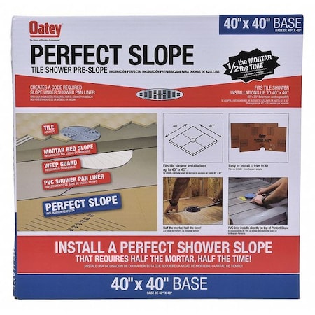 Pre-Slope Base,Polystyrene,40" L