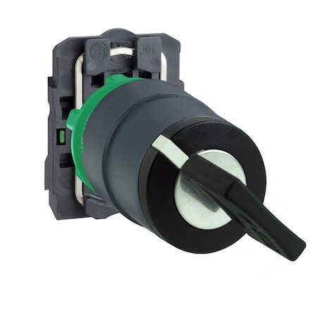 Non-Illum Selector Switch,1NO,SS,22mm