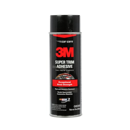Spray Trim Adhesive, 8090 Series, Yellow, 19 oz, Aerosol Can