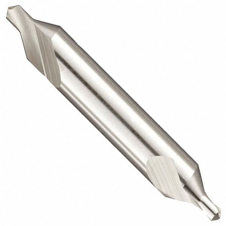 Drill/Countersink,60 deg.,1-7/8in L,HSS