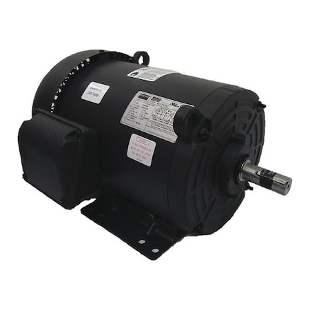 Three-Phase General Purpose Motor, 2 HP, 182/4T Frame, 230/460V AC Voltage, 1165 Nameplate RPM