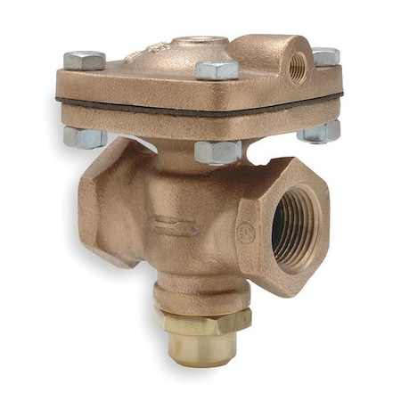Air Operated Valve,2-Way,NC,1/2 In,FNPT